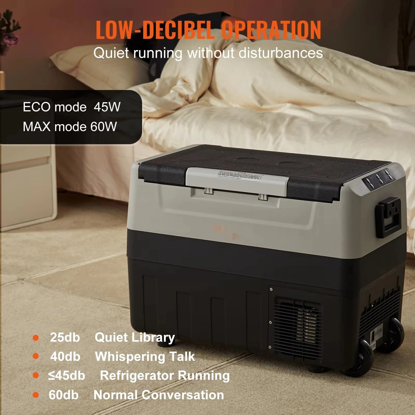 35l 45l compressor refrigerador freezer geladeira do carro mini geladeira freezer portátil armazenamento frio adequado para viagens de acampamento