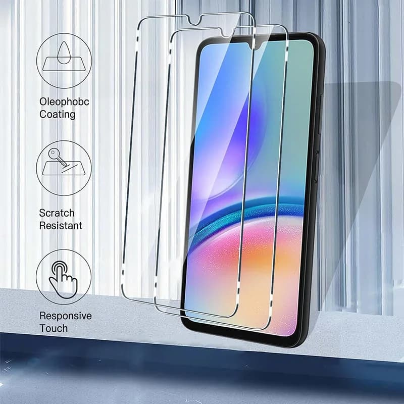 Kit 3 peças protetor de tela vidro temperado Xiaomi Redmi Note oleofóbico resistente a riscos