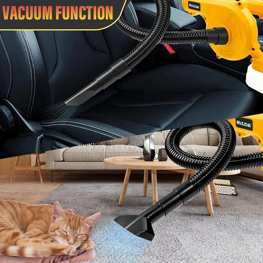 Ventilador de ar portátil Hilda 1000W com modos de sucção e sopro