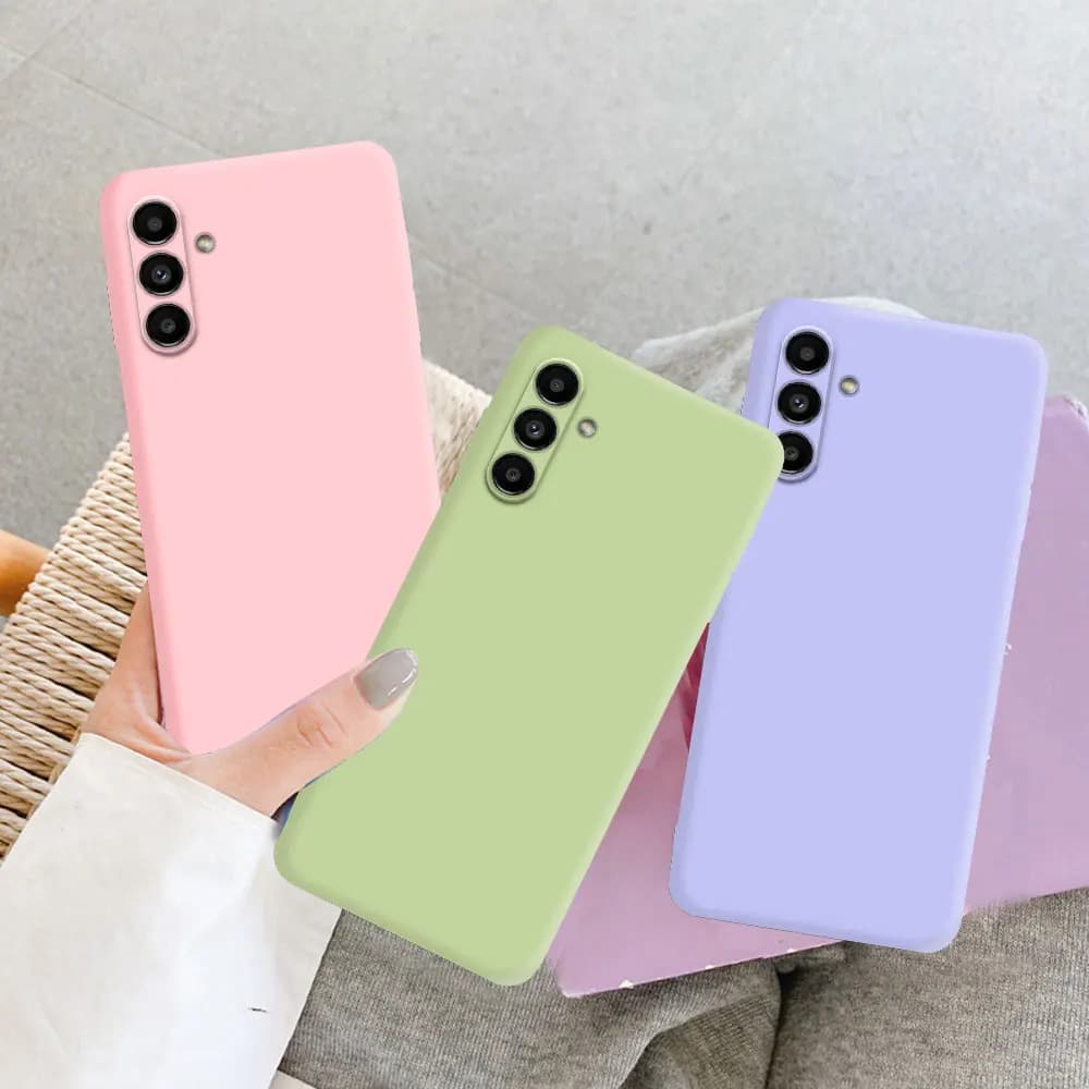 Capa macia de silicone líquido para samsung galaxy a14 a24 a34 a54 a13 a23 a33 a53 a73 a04 a04e a04s a22 a32 a25 a52 a72 capa fundas