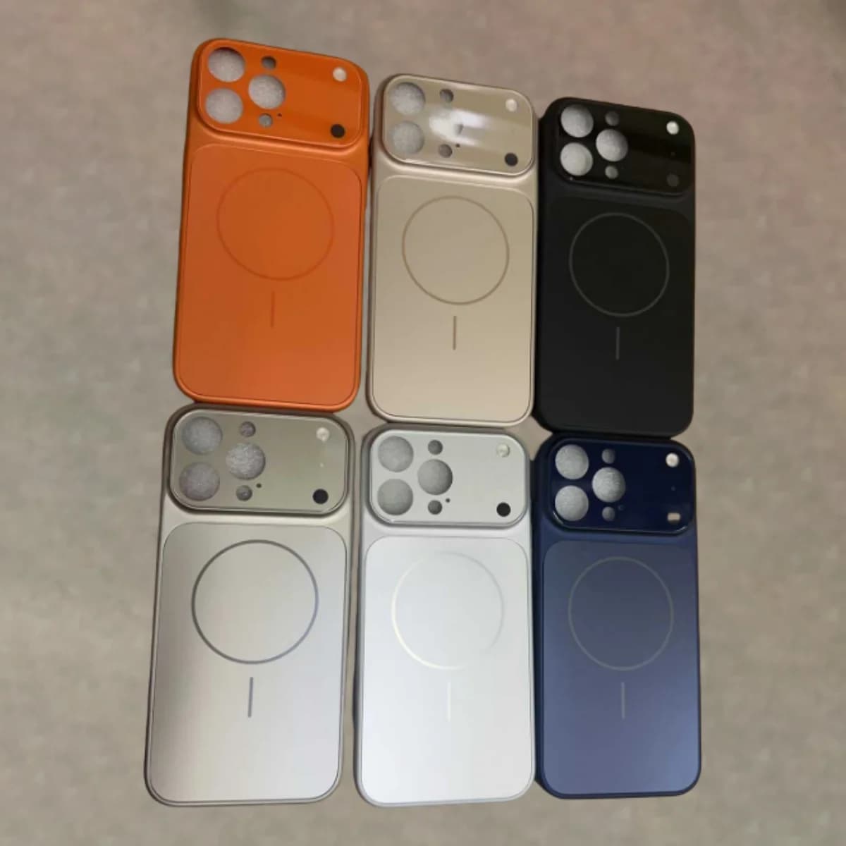 Capa nano fosca de vidro original para iphone 17 air 16 15 14 13 pro max 17pro magnética para magsafe armadura de carregamento sem fio funda