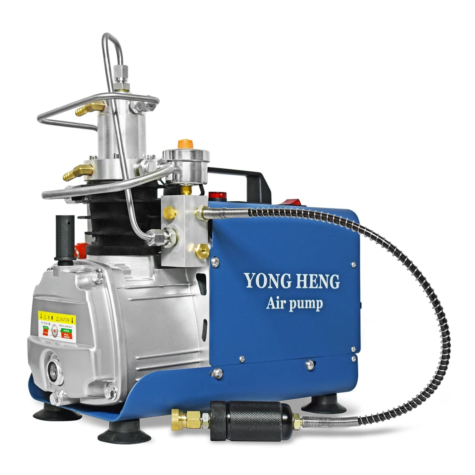 Compressor Elétrico Ajustável Auto-Stop Yong Heng 300Bar 4500Psi