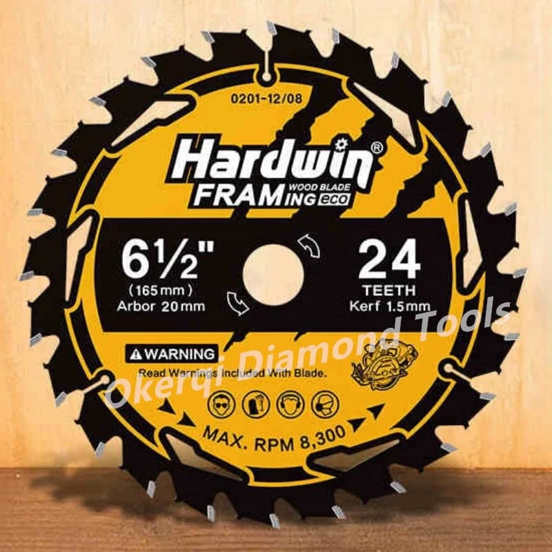 Lâmina de serra circular de 4 "/5"/5.2 "/5.5"/6 "/6.5"/7.25 ", disco de corte de madeira de 18/24 dentes, lâmina de serra de lítio para carpintaria com 20mm interno