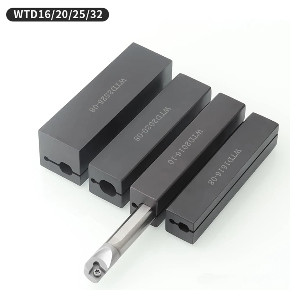 Suporte de furo sísmico de tungstênio com manga de ferramenta de torno, medidas 16*16mm e 20*20mm