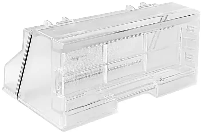 Caixa de poeira transparente com filtro HEPA para Dreame Bot W10 compatível com aspirador Xiaomi
