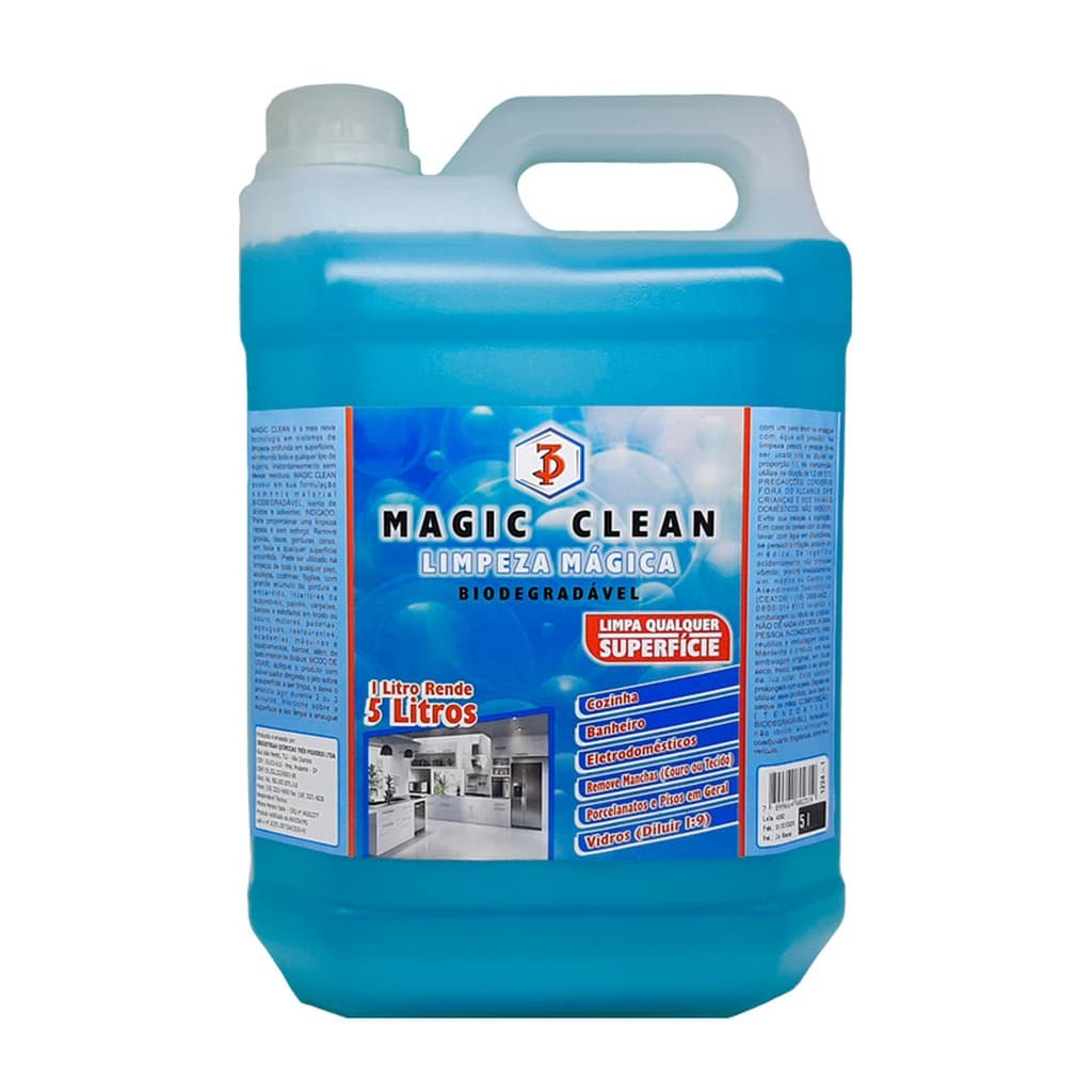 LIMPEZA MÁGICA flotador desengordurante Magia da Limpeza 5L