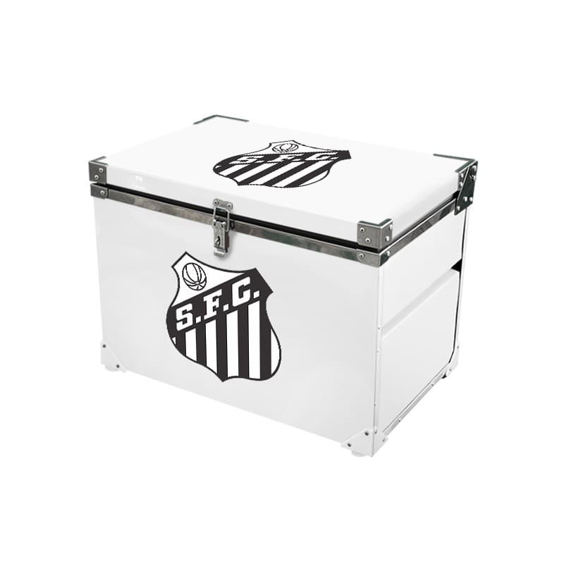 Caixa Térmica 70 Litros Futebol Amigos Bar Times FC Branco