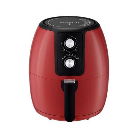 Fritadeira Eletrica Sem Oleo Agratto Supremma - 1500W - Vermelha - 220V | FESV-02 - 3,6L