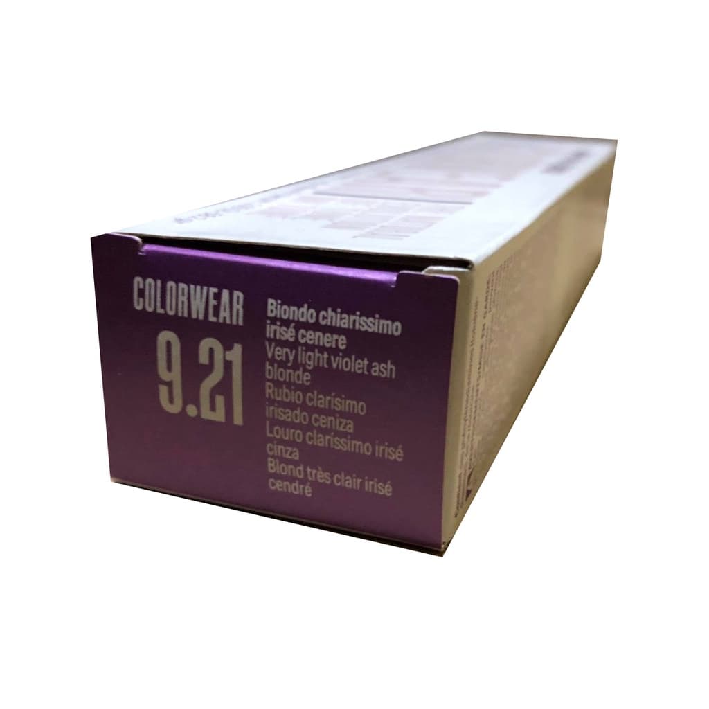 Tonalizante Alfaparf Cor 9.21- Louro Claríssimo Irisé Cinza - Color Wear Vegan 60g