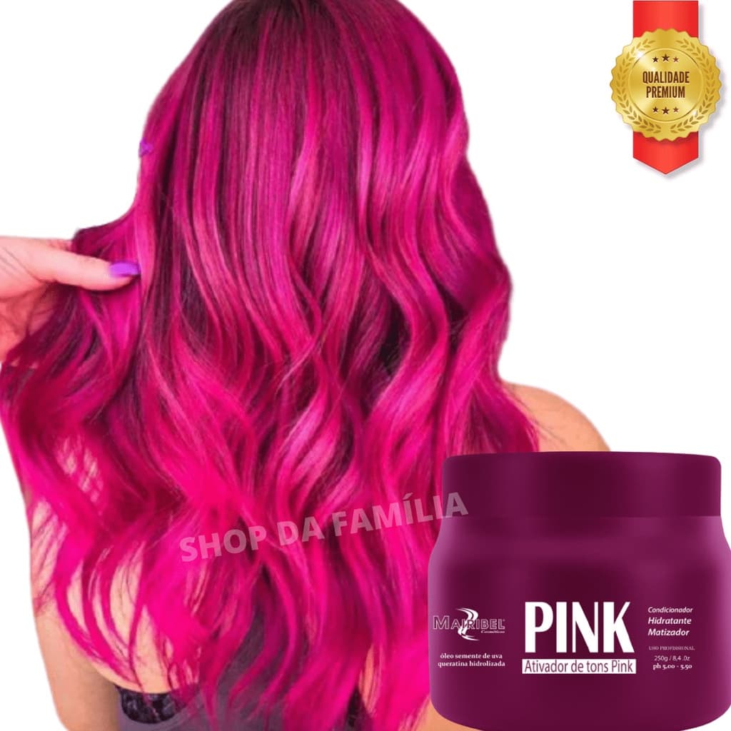 Matizador Rosa | 250g Ativa E Reaviva O Tom | Hidratação Com Brilho Imediato | Compre Agora