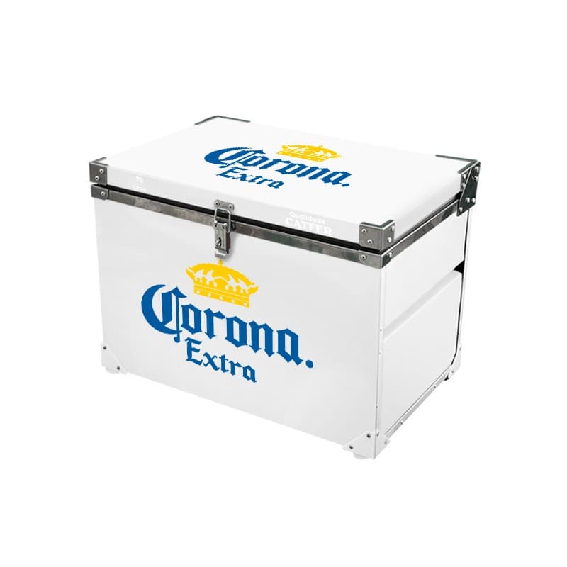 Caixa Térmica 70 Litros branca cerveja