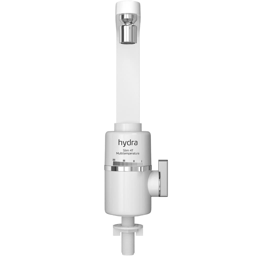 Torneira Elétrica para Pia de Cozinha 127V (110V) Branco Slim 4T 629 Hydra