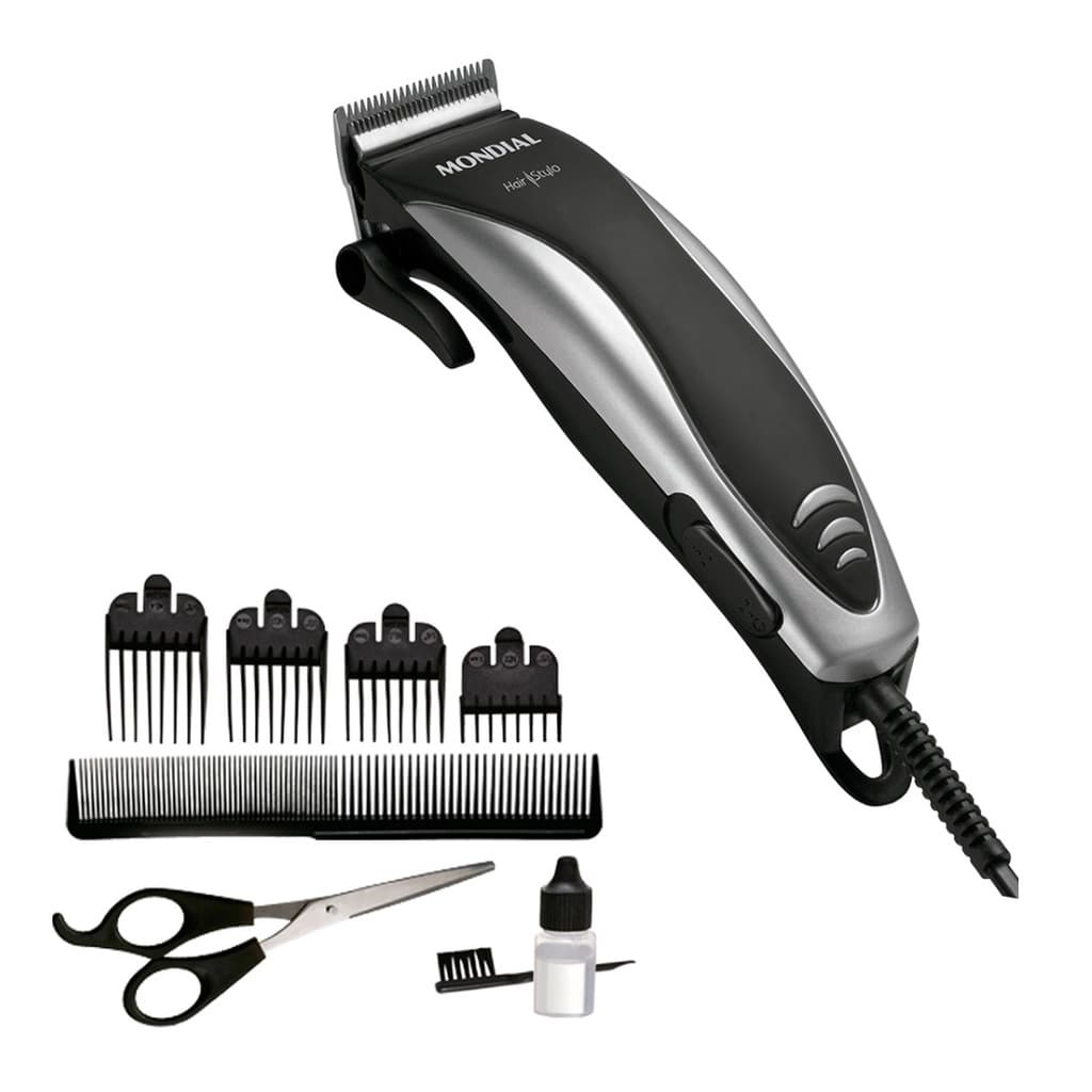 Máquina De Cortar Cabelo Mondial Hair Stylo Cr-02