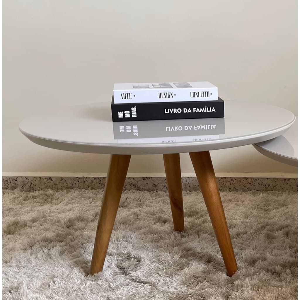 Mesa de Centro sala /mesa de centro pé palito , mesa centro. Mesinha de centro sala vidro Diâmetro 60cm