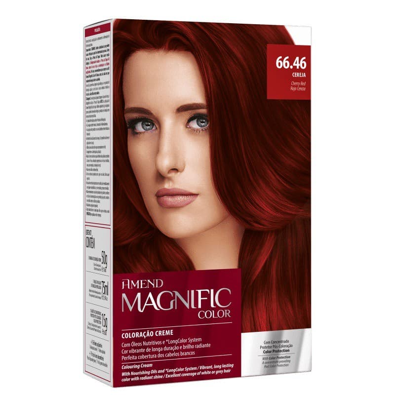 AMEND MAGNIFIC COLOR 66.46 CEREJA - COLORAÇÃO 200G
