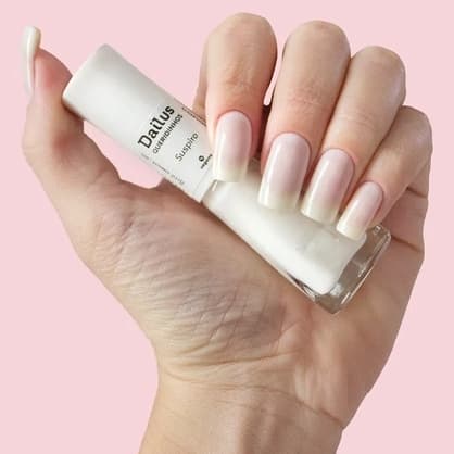 Esmalte Queridinhos Dailus Suspiro | Transparente Brilhante, Vegano, Longa Duração e Secagem Rápida