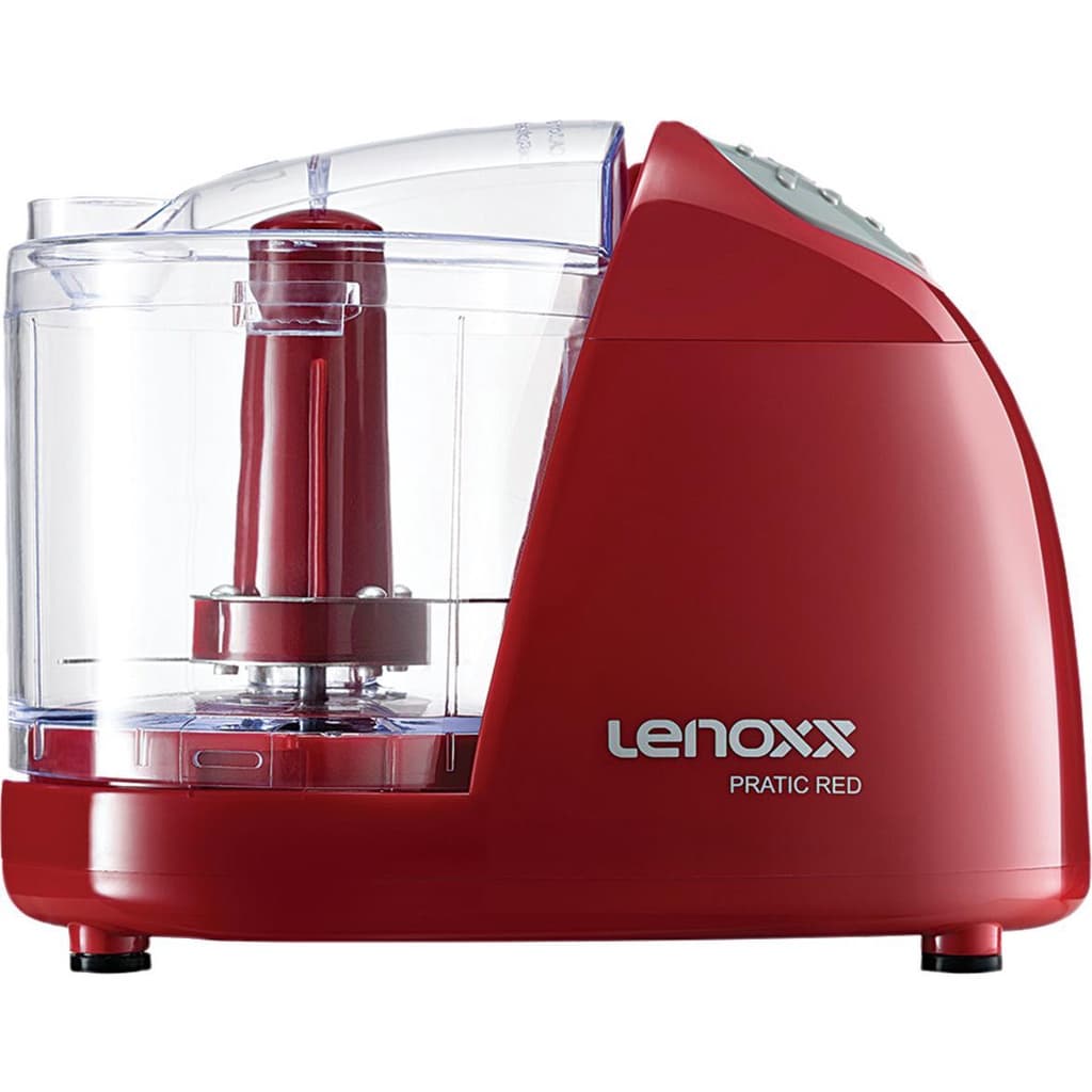 Mini Processador Lenoxx Pratic PMP435 Vermelho 127V