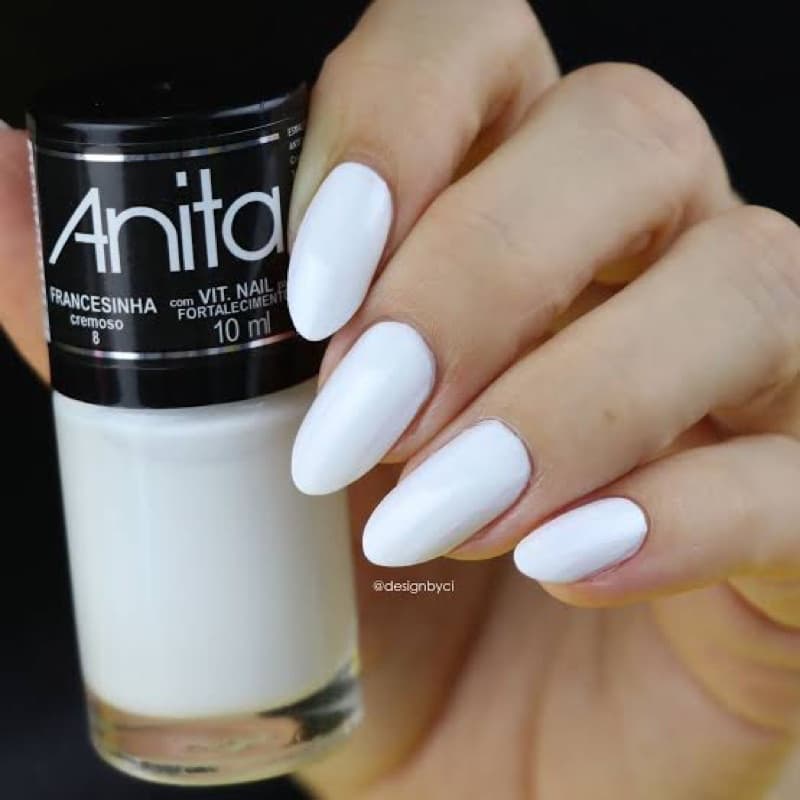Esmalte Anita Branco Transparente Perolado - Escolha suas cores