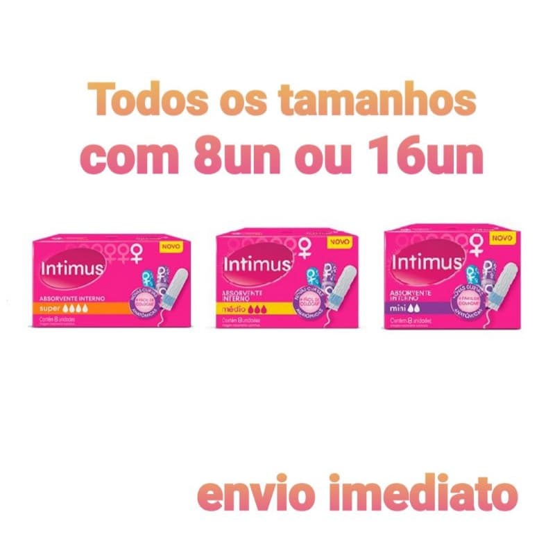 Absorvente Intimus Interno C16 Ou C8