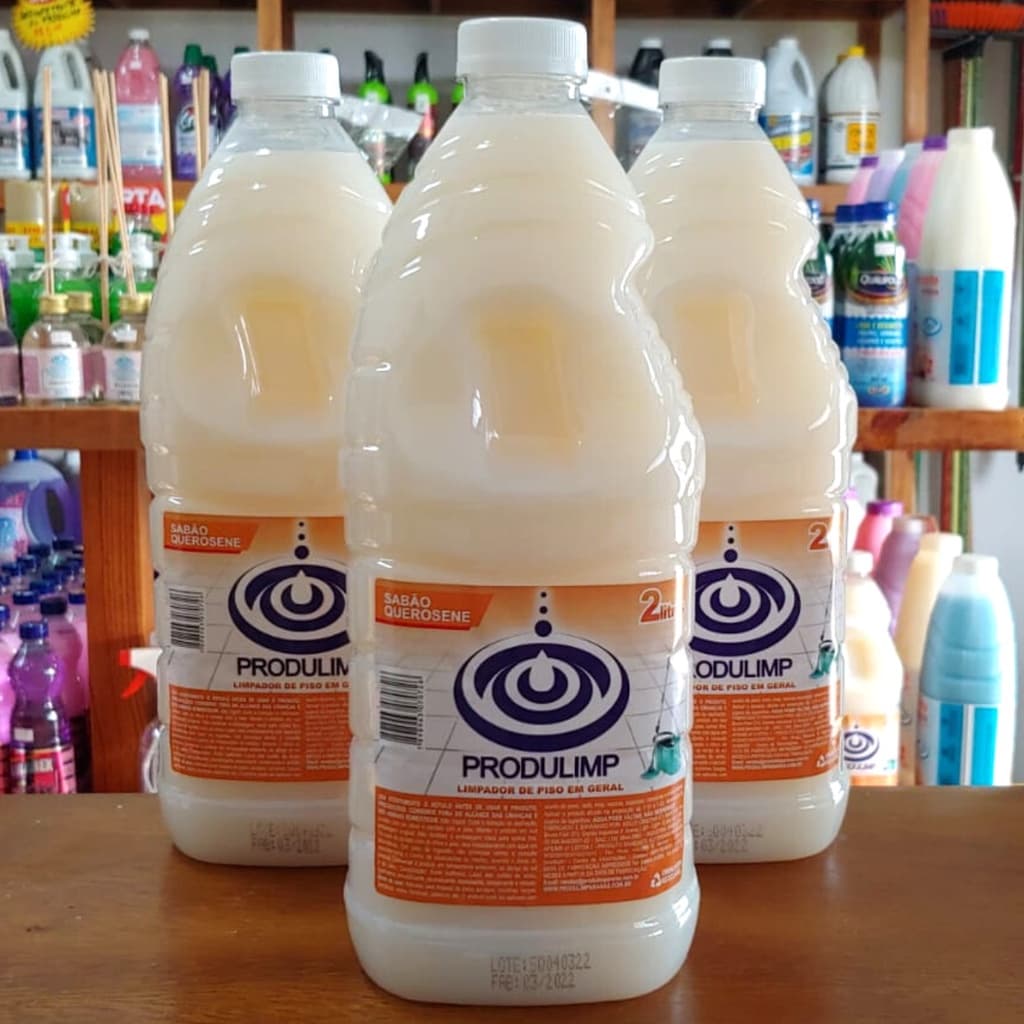 Sabão com querôseno 2 litros PRODULIMP limpeza geral