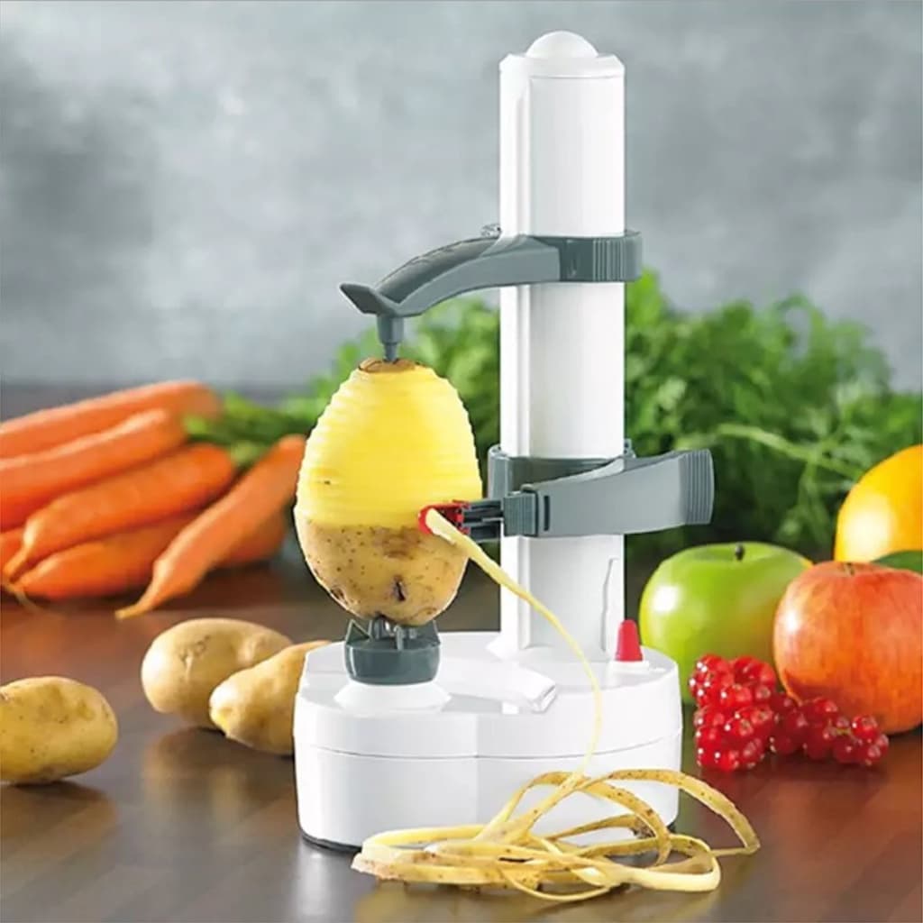 Descascador Elétrico Automático De Frutas , Legumes , Batata , Maçã , Laranja , Vegetais , Ferramenta De Descascar , Máq