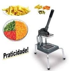 Cortador Picador Fatiador Industrial De Legumes Frutas Batata  Pequeno Reforçado Promoção