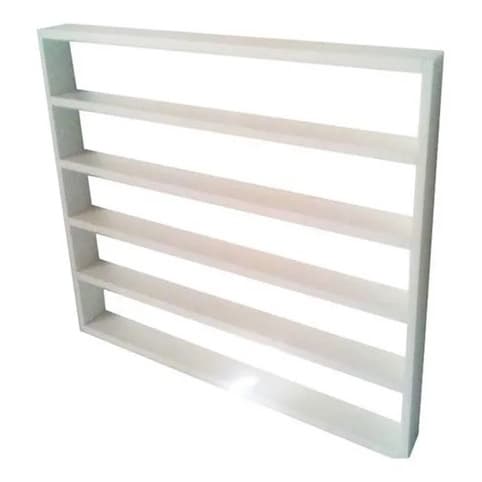 Expositor de esmaltes 5 Prateleiras 200 Esmaltes 60x63x6cm Mdf