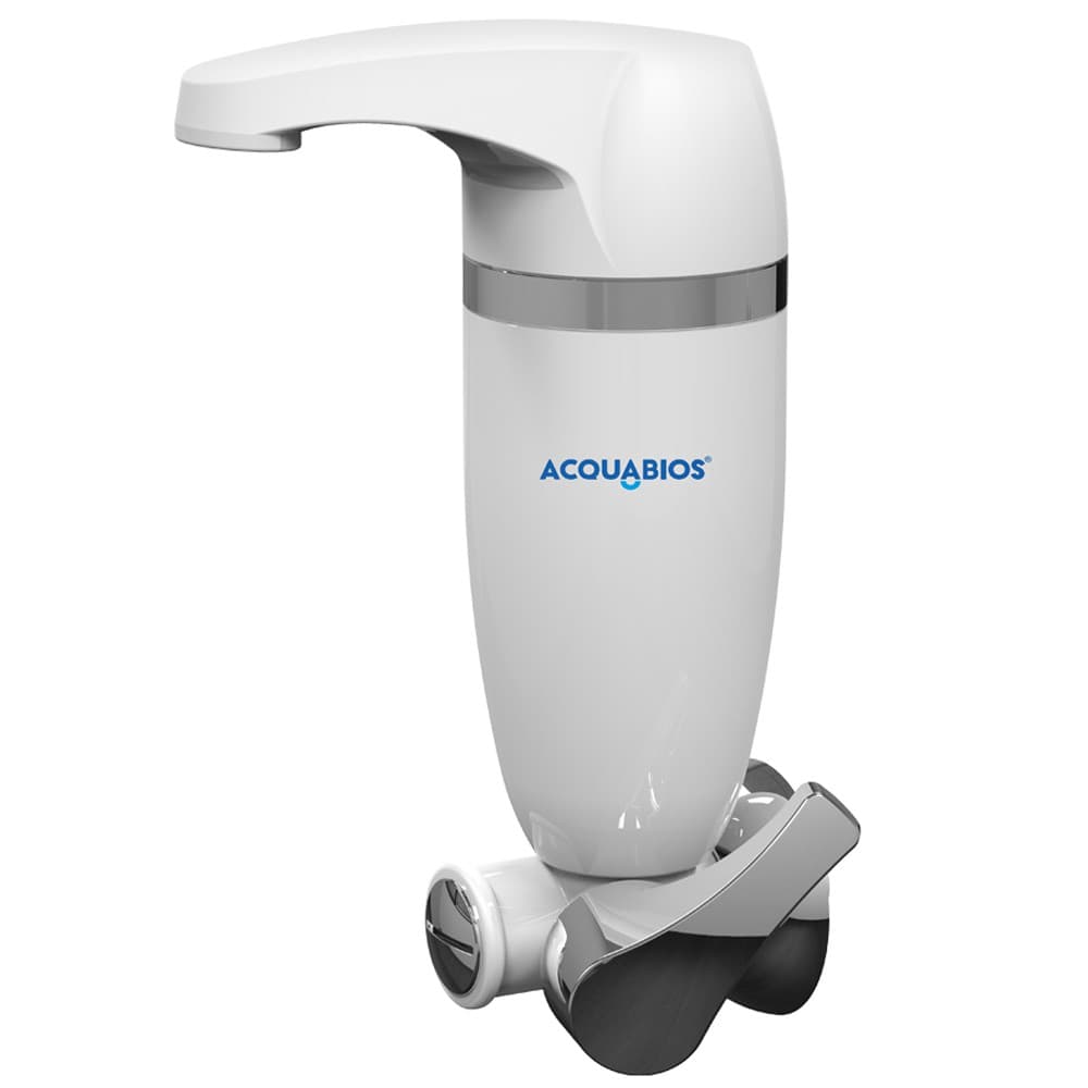 Filtro Purificador de Água Acqua Premium Single C/ Tripla Filtragem 1/4 de Volta de Parede Acquabios