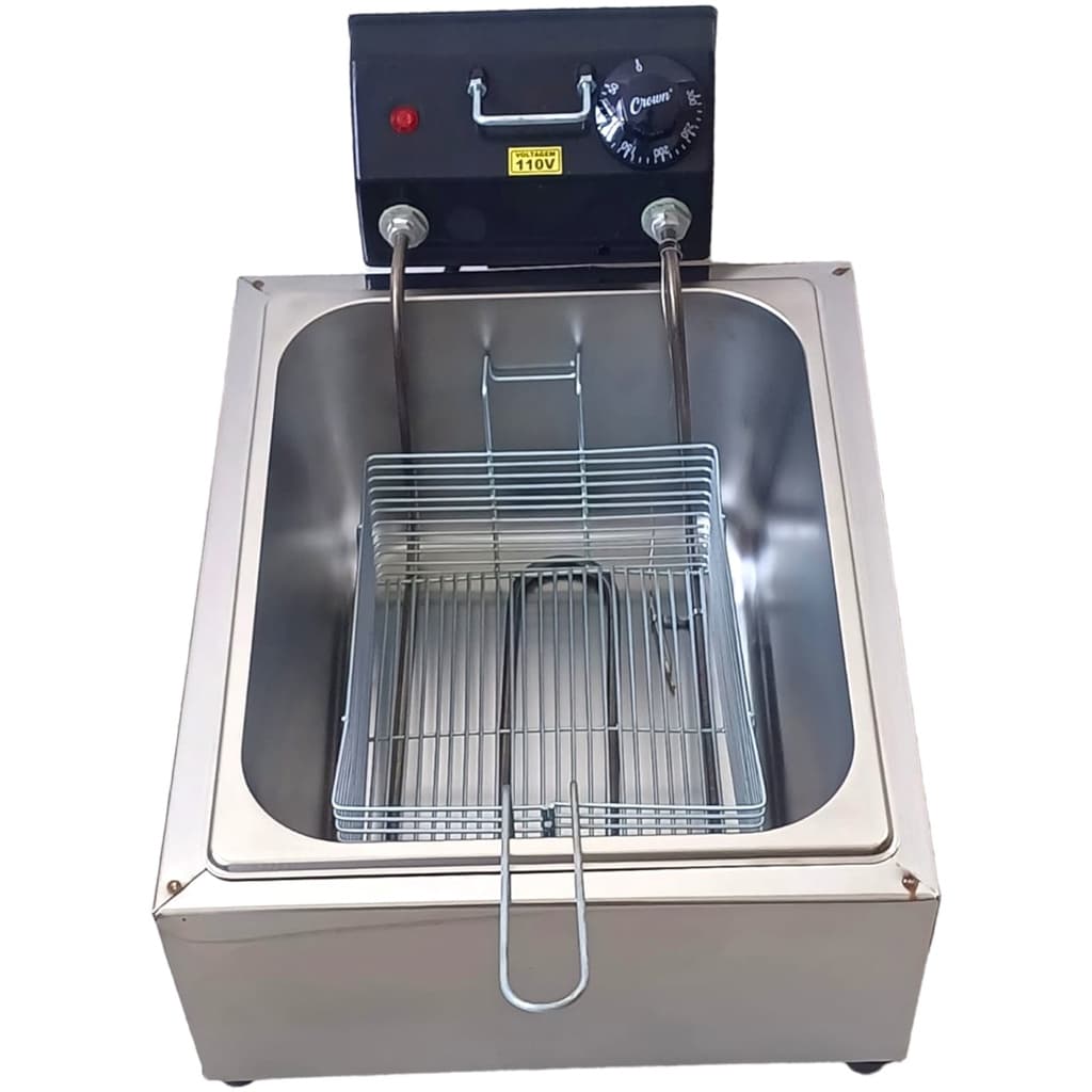 Fritadeira elétrica industrial grande 7 litros   OFERTA