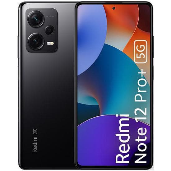 Xiaomi Redmi Note 12 Pro Plus 8 GB Dual Chip 256GB 5G, preto, exibição frontal