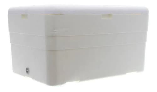 2 Caixa Térmica De Isopor 100 Litros Com Dreno Refrigerante