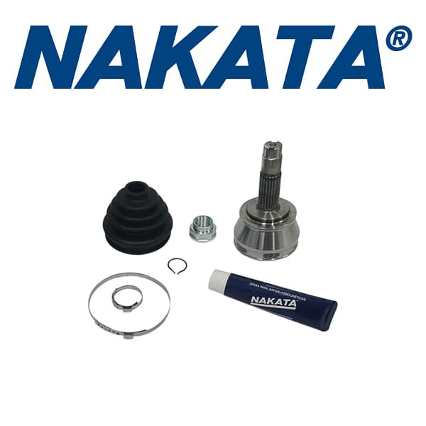 Componentes de junta homocinética com logotipo da marca Nakata