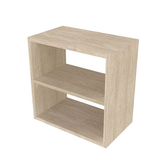 Nicho Quadrado com Prateleira Cubo 33x30x30 MDF