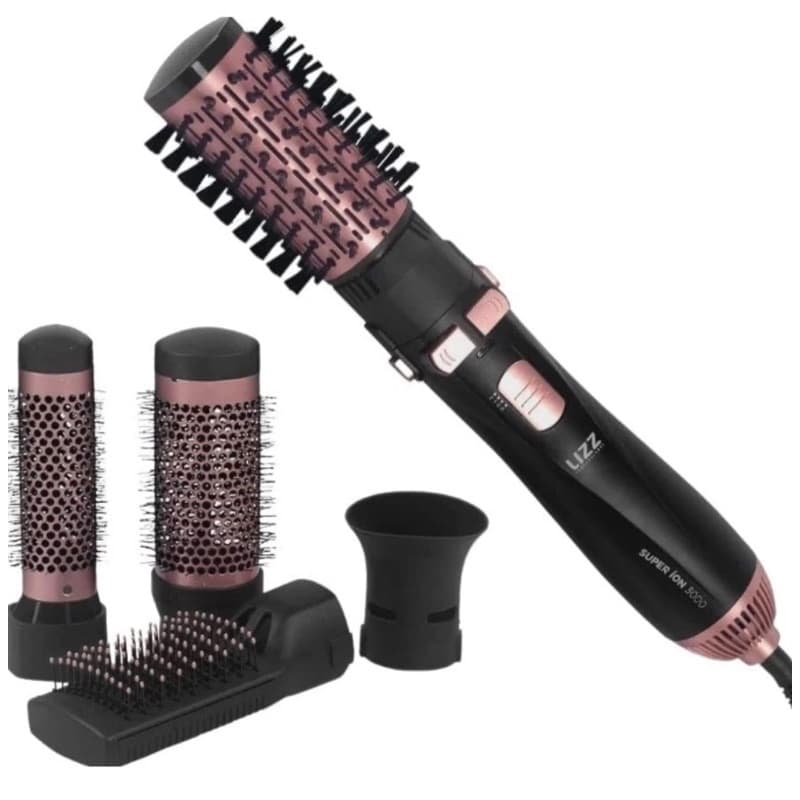 Escova Lizz Multifuncional 5 Em 1 Super Ion 3000 1300w-220v