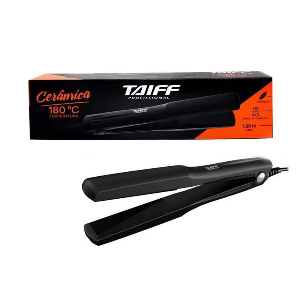 Prancha Alisadora para Cabelo Chapinha Taiff Cerâmica Bivolt