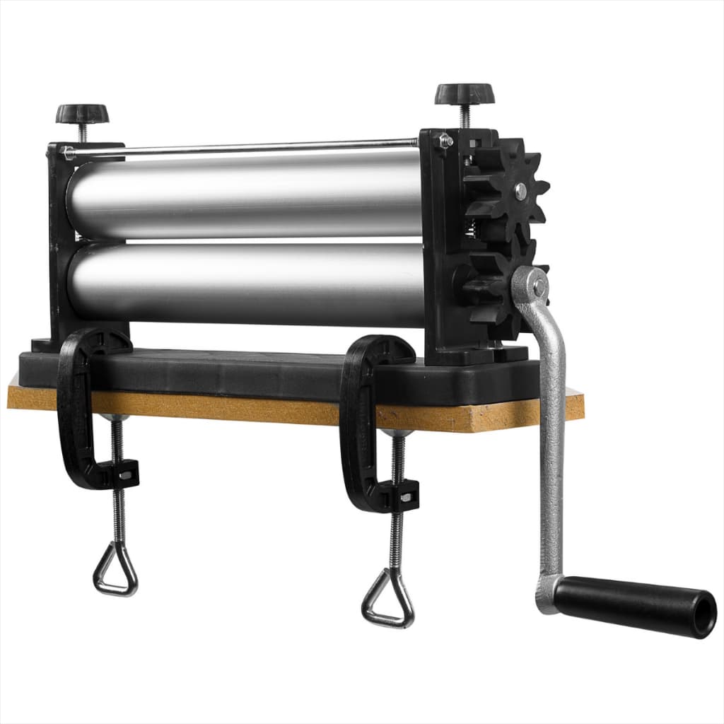 Cilindro Abridor Massa Manual para Pão Pastel Macarrão Pizza Salgado Laminador Standard Botini Alumínio