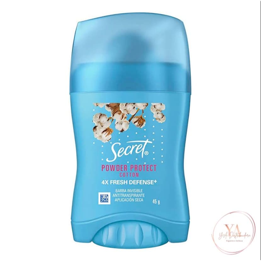 Desodorante em Barra Secret Powder Protect Cotton 45g