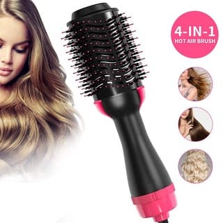 Escova Secadora Alisador Elétrica Quente Cabelo Com 3 Em1 Hair Styler APENAS 110V