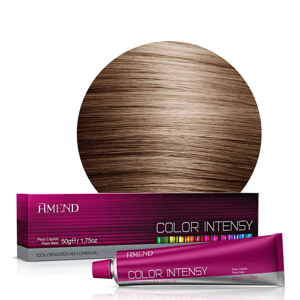 Amend Coloração Color Intensy 7.7 Louro Médio Marrom 50g