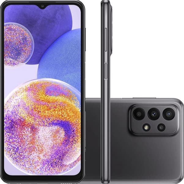 Smartphone Samsung Galaxy A23 128GB 4G - Octa-Core 4GB RAM 6,6” Câm Quádrupla - Vitrine