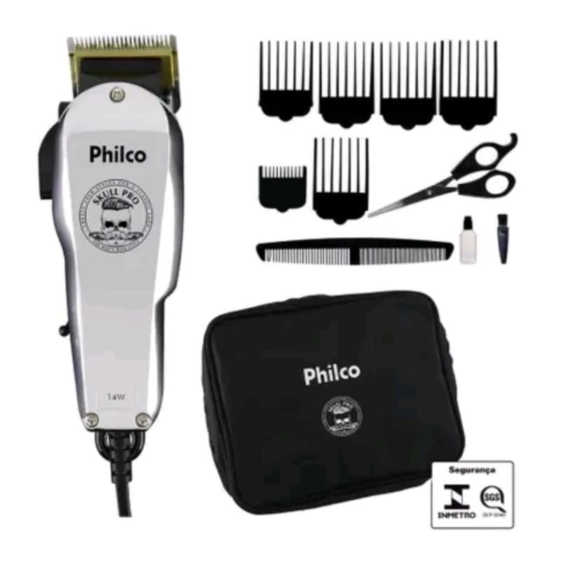 Máquina de cortar cabelo philco 110V doméstica