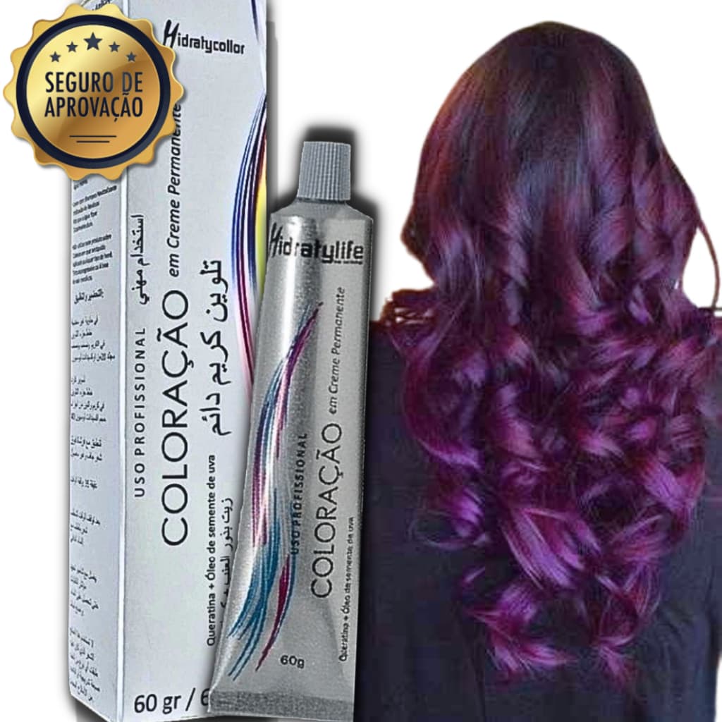 Cabelo Marsala Tinta  Profissional  Coloração Nº 66.26 para Cabelos Vinho | Pronta Entrega