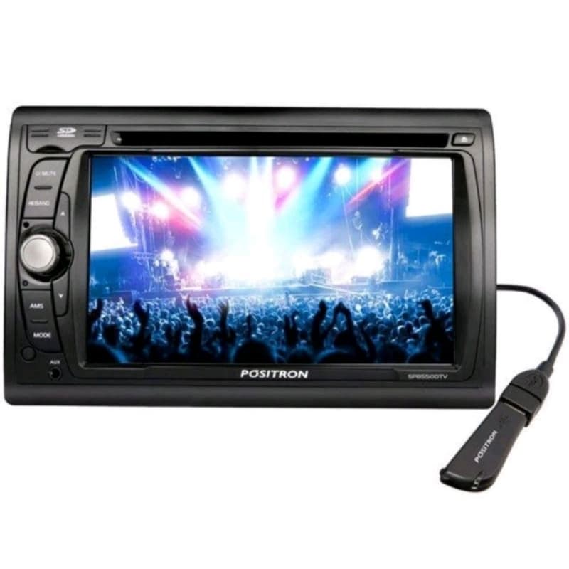 CENTRAL MULTIMÍDIA PÓSITRON SP8550DTV com defeito - para retirada de peças.