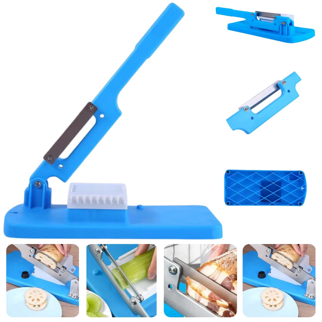 Cortador De Legumes Fatiador De Frios Manual Ajustavel Corta Legumes Batata Frutas