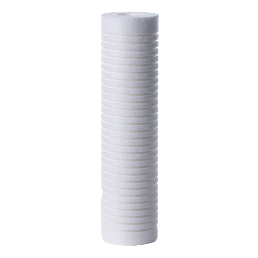 Filtro refil 9.3/4 polegadas de polipropileno 5 micra branco