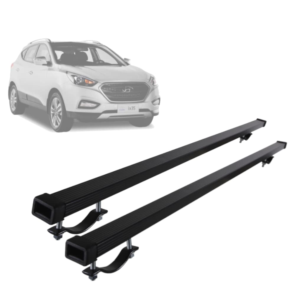 Rack De Teto Travessa Aço Hyundai IX-35 2010 à 2021 Steel Racks
