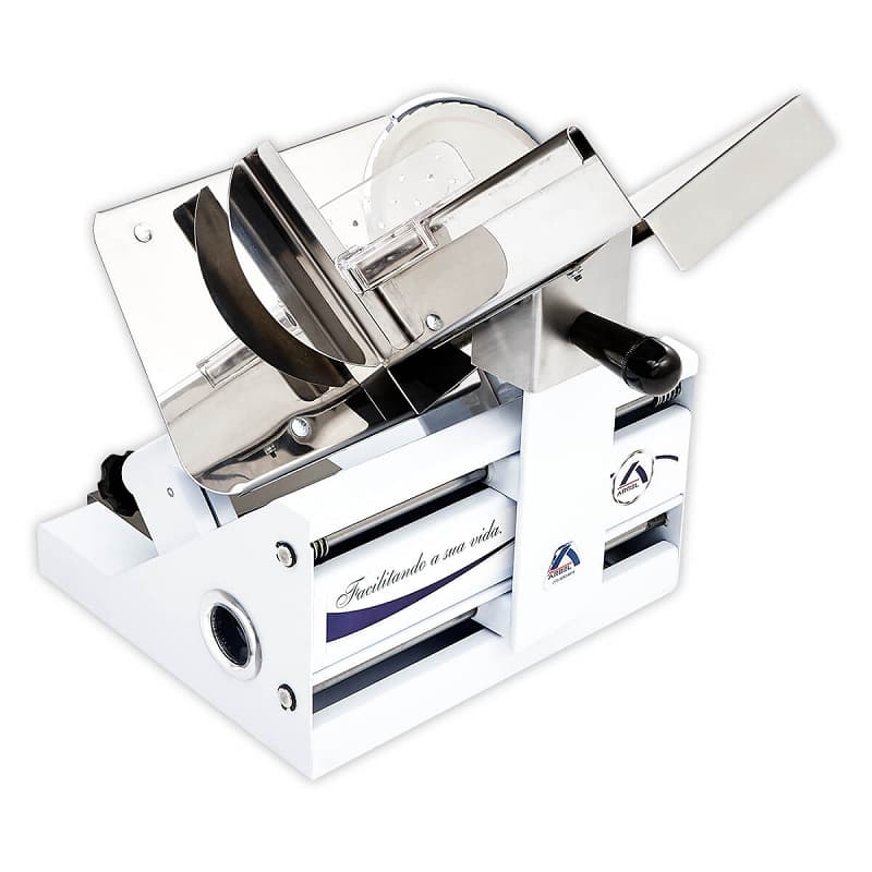 Cortador De Frios Bacon Semi-automatico Branco 178mm Arbel