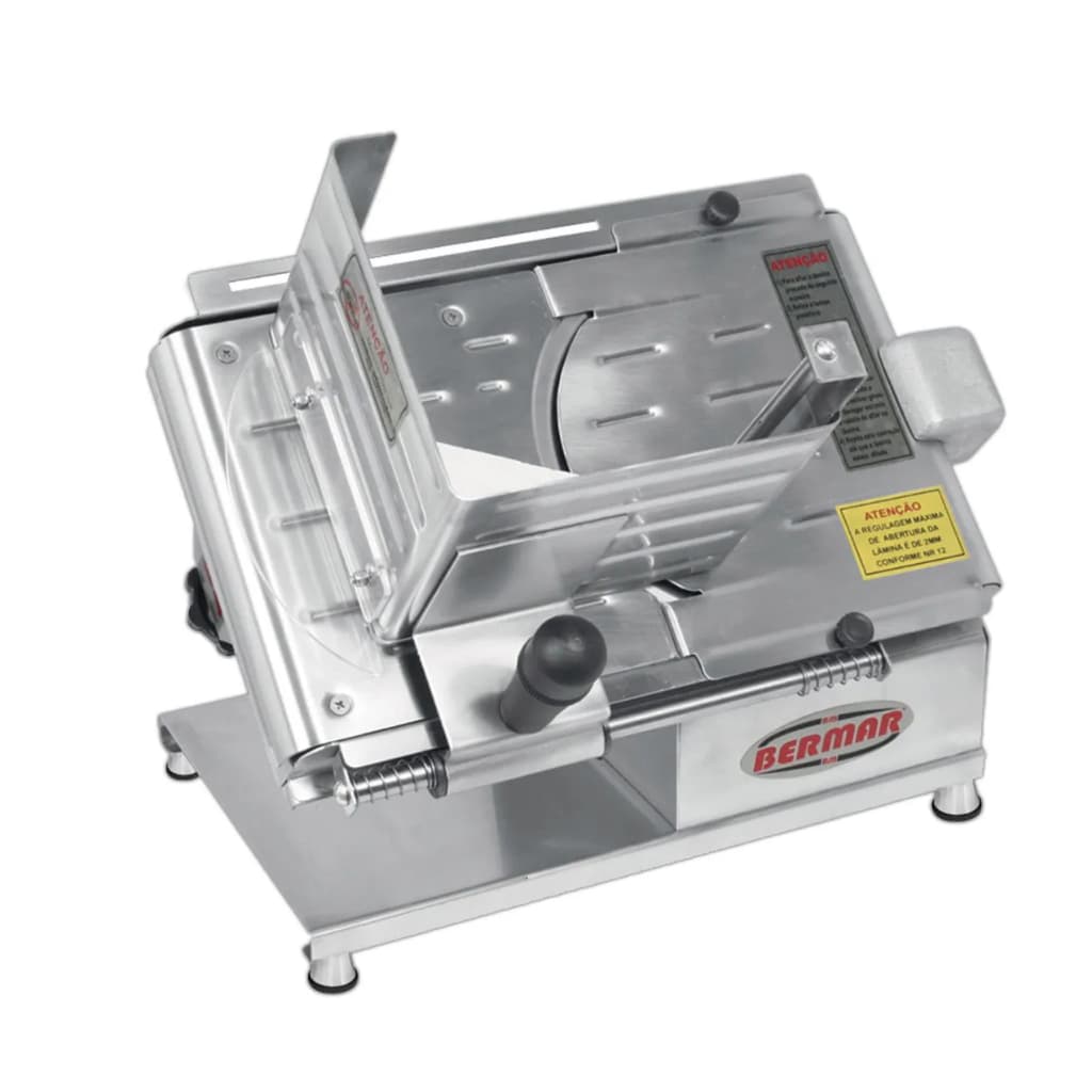 Fatiador Cortador De Frios Semi Automático 200mm Bm06 Bermar