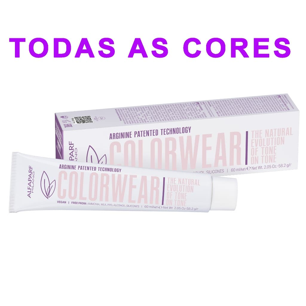 Tonalizante Alfaparf - TODAS AS CORES - Color Wear Vegan 60g