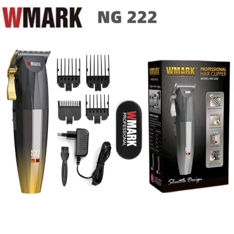 Maquina De Cortar Cabelo Wmark Ng222 Bivolt